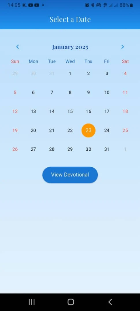 Devotional Youth App