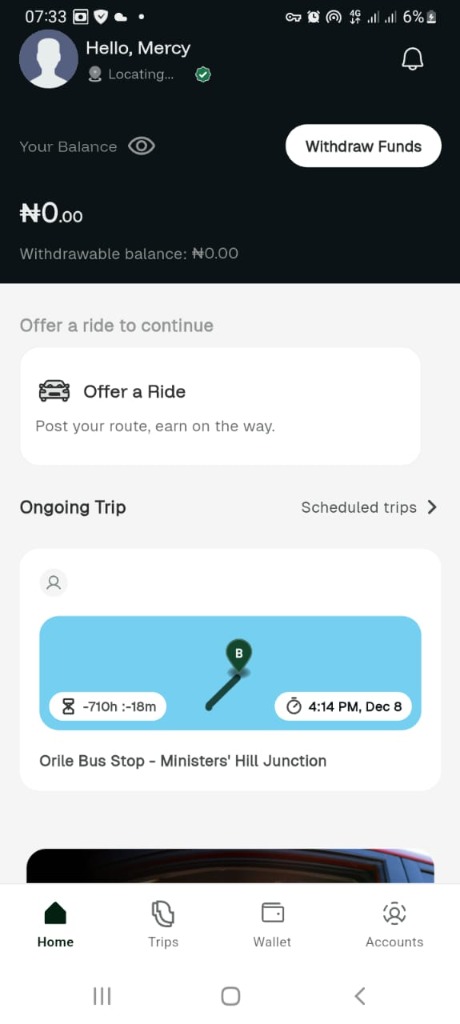 Soole Ride Sharing